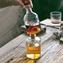 kilner liquor bottle empty bottle high end sealed sparkling wine small glass bottle whiskey bottle empty bottle