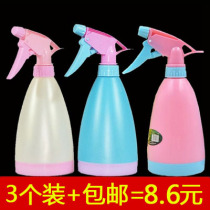 Garden tools Candy-colored watering can sprinkler pot fleshy watering can Hand-pressed watering pot 3 water bottles