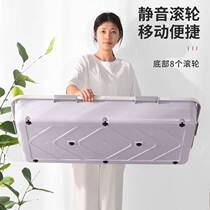 Bed bottom storage box plastic extra-large bed clothes quilt finishing Box Flat drawer type covered storage box cabinet
