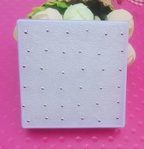 Factory direct selling mini round head ear stick smooth ball 18 pairs of a whole box of gold and silver peas small earrings earrings