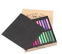 Marley 24 color chalk clay on pink sticks clay food play pastel barbecue color