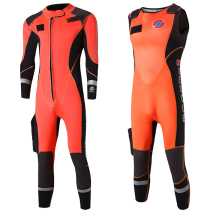 Professional Rescue Diving Suit Blue Sky Waters Rush-Flow Warm Clothes Motorboat Anti-Chill Wet Suit Dry Diving Suit Custom