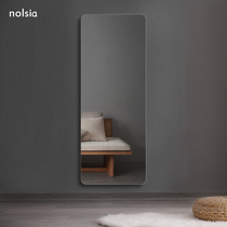 Light and luxurious without frame-wearing mirror sub-style home hanging wall fitting mirror sticker wall self-sticking full body mirror wall-mounted customisation
