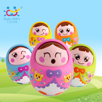 Baby toys Baby educational early education toys Tumbler 0-1 years old toys Children nodding doll