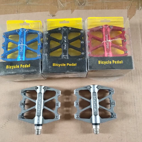 Велосипедная каретка с педалями, подшипник, горная синяя педаль, США, 383G