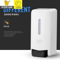 Foam soap dispenser hotel large capacity manual pressing hand sanitizer box soap dispenser manual disinfection machine wall-mounted