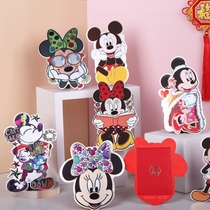 Q version three-dimensional red envelope KT creative profit seal cute hanging ornaments cartoon ox year personality new red envelope bag