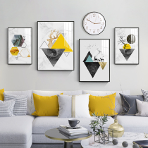 Living room decoration painting sofa background wall hanging painting modern simple Nordic style wall painting light luxury atmospheric murals