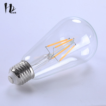 Edison LED bulb retro nostalgic E27 big screw warm yellow light Dragon Ball creative 4W4 Watt imitation tungsten lamp