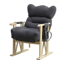 ins Japanese-style lazy hair chair Comfortable multi-angle dormitory with no-wash fabric fashion leisure computer chair can lie down