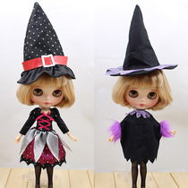 DBS Blythe small cloth dolls clothes ob24 Halloween witches Wizards dress sorcerer little cloth to dress up