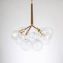 Lanty lighting post-modern creative glass chandelier living room dining room bedroom childrens room clothing store light luxury chandelier