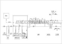 Micro-exposure oxidation ditch process cad drawing water supply and drainage cad drawing dwg drawing