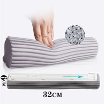 Rubber cotton mop replacement head 33cm mop head roller squeezing water mop head spare accessories