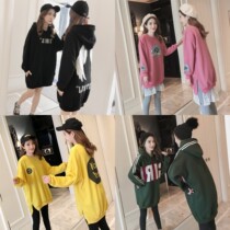 Ladyboy cross-dressing autumn and winter new ladyboy clothing new Korean version of the wild top fashion printed pullover cd sweater