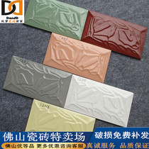 Villa Brick Culture Stone Imitation Ancient Brick Porcelain tonics brick external wall Balcony Background Wall Brick Antifreeze Brick 10 * 20cm