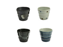 Japanese Ceramic Blue Retro Series Cups Ceramic Wine Glasses Water Glasses Milk Cup Daily Wind Design Style Elegant
