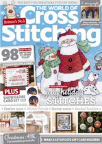 British Cross-Stitch Magazine Scan The World of Cross Stitching 287 Dec2019