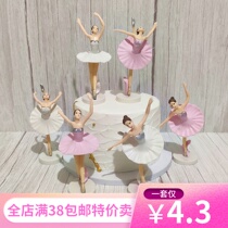 Ballet Princess Girl Birthday Cake Decorated Red Bakery Bakery Childrens Dance Cake