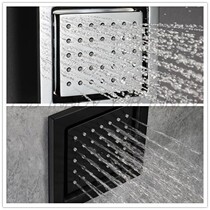 Built-in concealed side spray 120x130 angle adjustable wall spray waist spray massage small shower head shower accessories