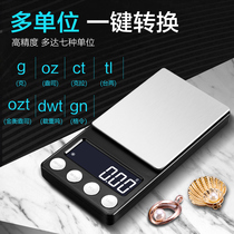 Precision electronic scale small micro scale gold jewelry scale mini tea weighing tea device small scale 0 01g gram