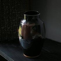 Japans flower Road ancient Seto burning kiln firewood open plum bottle first-class