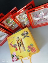 Weifang Glass Frame Kite Ornamental Shayan Kite Decoration Pendulum Gift Box China Wind Featured Gift Handicraft