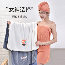 Summer Precious ladies special bath towels dry hair hats Two sets Home speed dry water absorbent wrap swimming with no hair loss