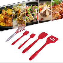 Kitchenware set baking tools non-stick pan food grade silicone scraper spatula brush Whisk Spatula whole set