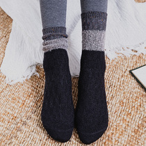 Begging Dispensers Autumn Winter Women Socks Super Soft Days of Velvety Warm Midtubes Socks South Korea Fashion Retro Heaps Socks women