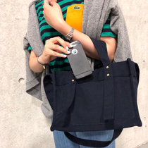 Small Fang Pack Pack 2022 New Ins Japan-ROK Edition Leisure Canvas Hand Retro Bag Art Single Shoulder Slanted Satchel Bag