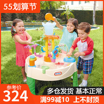 American Little Teke sand Water Table Children Play Water Table Beach Toys to Play Shadramatic Water Table Baby Cassiae Outdoor