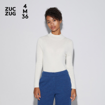 4M36 ultra-fine wool turtleneck long sleeve pullover C0193KT02-11