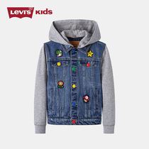 LEVIS X SUPERMARIO LeviS Mario ChildrenS clothing Super Mary joint childrenS denim jacket
