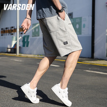 Varsden Walsdan 2022 New Casual Shorts Mens Pants Mens Winners Summer Straight-Leg Sports