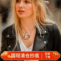 The country now doesnt back down for Spanish hand surges UNOde50 semi-circle large pearl necklace bracelet with exaggerated light and luxurious