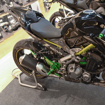 Apply to Kawasaki Z900 2017 - 2019 Modified water with the left side plate of the stamp frame