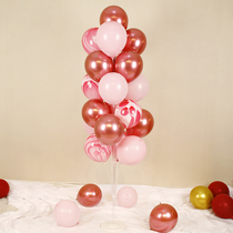 Balloon bracket table floating ground decoration wedding column road lead wedding ground floating birthday wedding room decoration scene layout