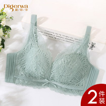 Dai Gehua underwear womens thin breathable sexy lace without steel ring adjustment type on the collection of sub-milk bra summer