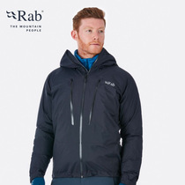 RAB ruipo Downpour Alpine mens assault windproof waterproof lightweight jacket 400g QWF-71