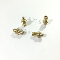 Connecting body QQ-150 argon arc welding machine welding gun copper fluid guide brass guide welding welding parts