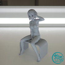 First booking Q-six sword God domain Tung Valley straight leaf blue swimsuit ver hand