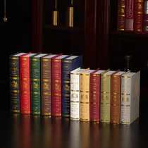 European hot stamping retro fake book simulation book decoration model piece props model book Living room creative decoration book