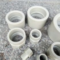 PPH internal wire direct PP internal teeth direct hot melt welding through acid and alkali resistant hot melt pipe fittings internal wire PPH internal teeth BO