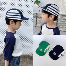 Childrens hat mens damp spring summer boy baby toddler navy wind flat eatery duck tongue cap thin baseball cap sunhat