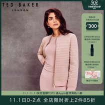 TED BAKER ladies simple fashion solid color zipper cardigan autumn winter coat