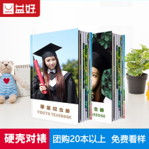  (New product)Vertical 12 inch four-color model-32 pages-Short video photo book-250g coated paper dumb film inner page