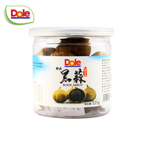 (Dole)Dried garlic 2 cans single pot weight 125g Shandong black garlic single head garlic