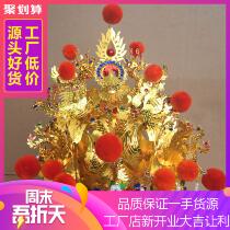 Zong Buddha Taoist Phoenix Crown Goddess Buddha hat Taiwan kgold mother nine days mysterious female note birth Queen Mother Mother goddess God hat supplies