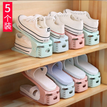 5 plastic storage racks Home Home dorm adjustable shoe rack Bedroom bedroom college student shoe rack